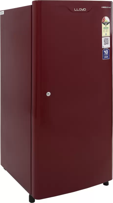Lloyd by Havells 188 L Direct Cool Single Door 2 Star Refrigerator (Royal Red, GLDC202ST1JC) - Image 2