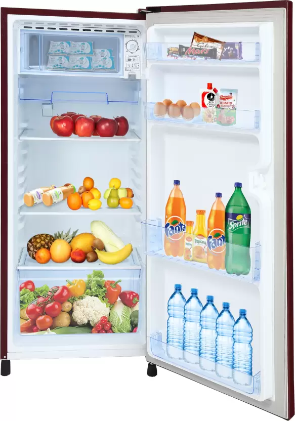 Lloyd by Havells 188 L Direct Cool Single Door 2 Star Refrigerator (Royal Red, GLDC202ST1JC) - Image 4