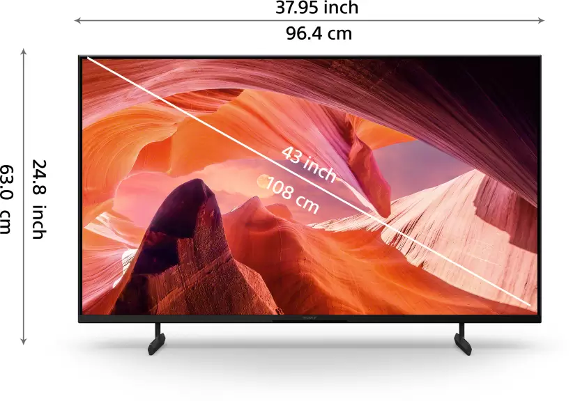 SONY X80L 125.7 cm (50 inch) Ultra HD (4K) LED Smart Google TV 2023 Edition (KD-50X80L) - Image 4