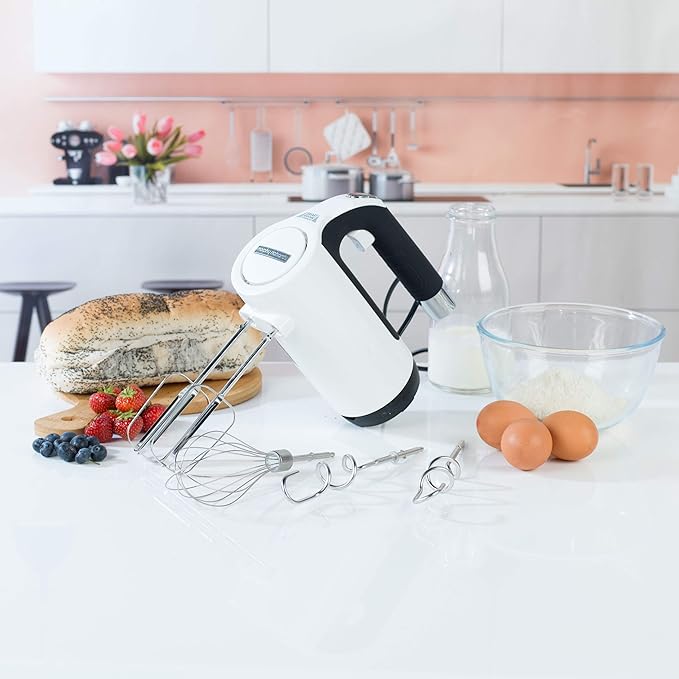 Morphy Richards 400505 Total Control Hand Mixer, White - Image 2