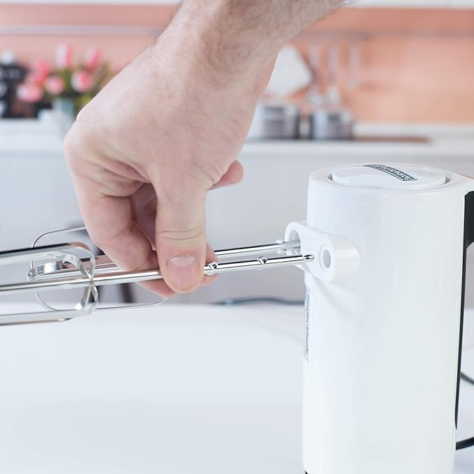 Morphy Richards 400505 Total Control Hand Mixer, White - Image 5
