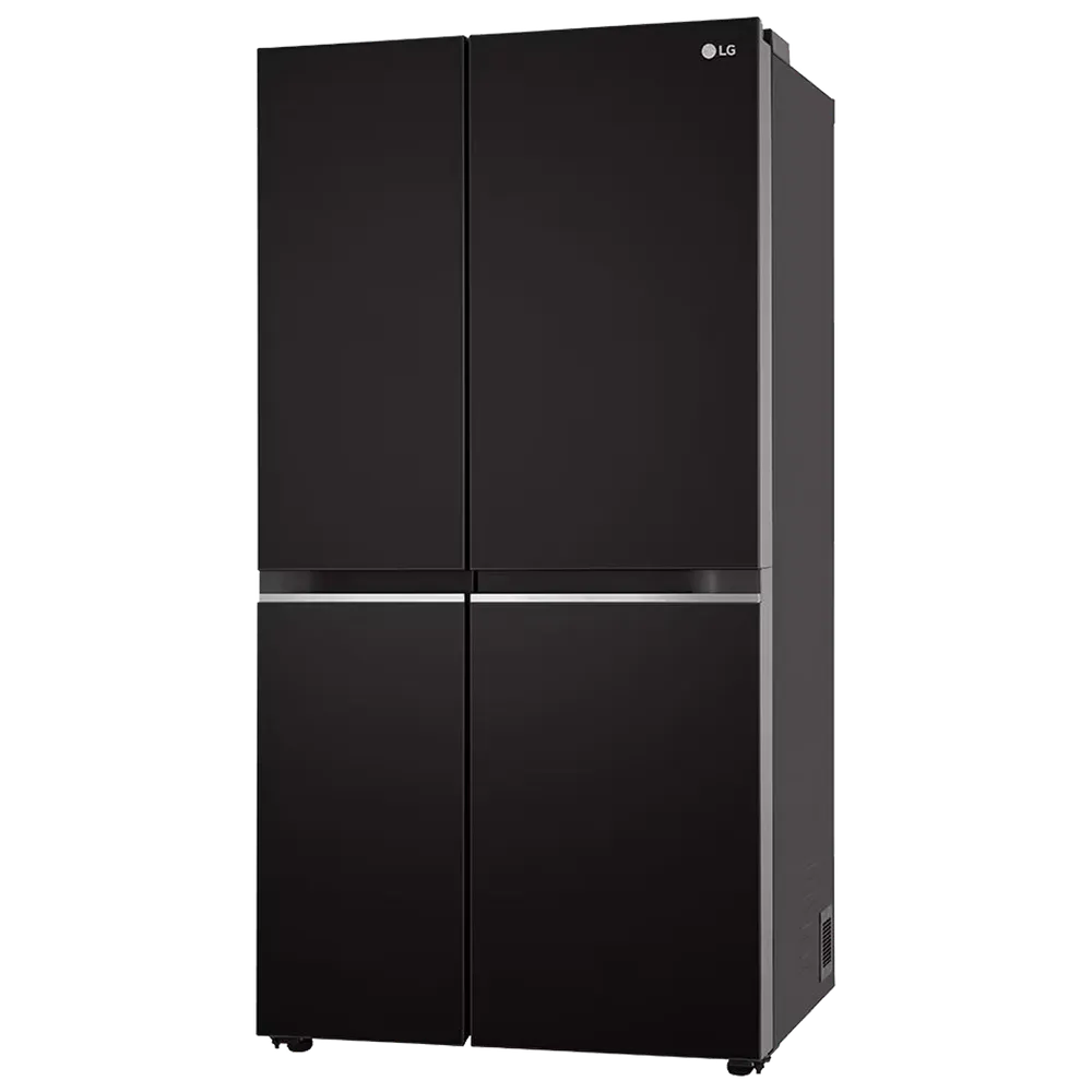LG 650 Litres 3 Star Frost Free Side by Side Refrigerator with Door Cooling Plus Technology (GLB257EES3, Ebony Sheen) - Image 2