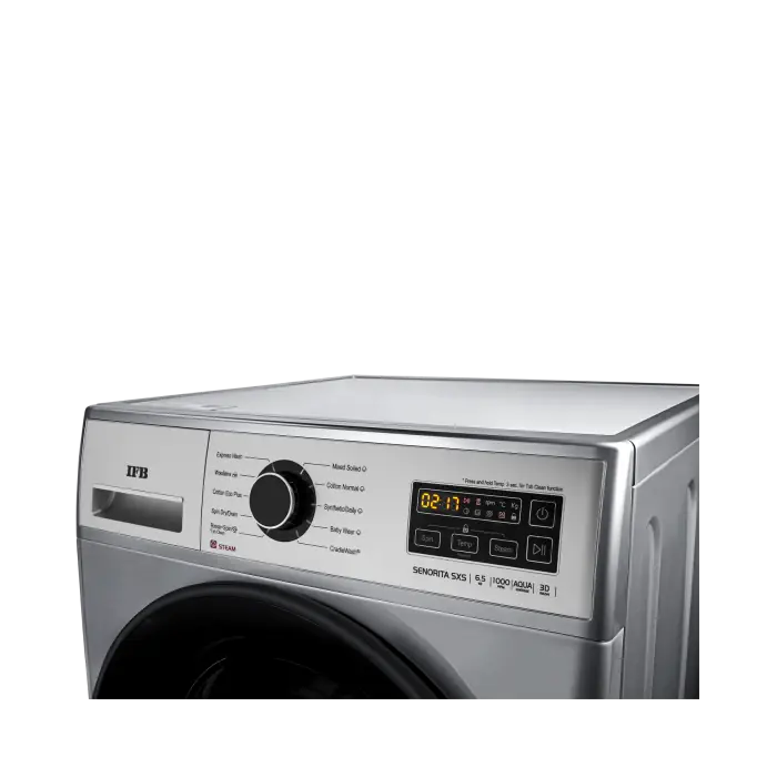 IFB Senorita SXS 6510 Front Load Washing Machine 6.5 kg | 1000 rpm | Silver - Image 4