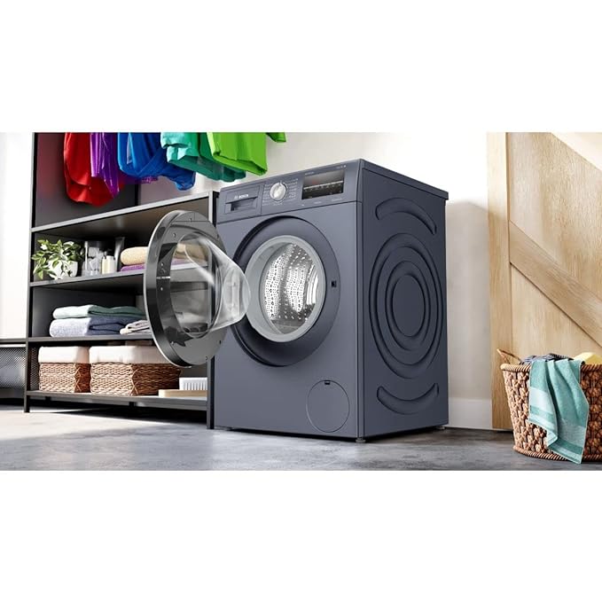 Bosch 7.5 Kg Front Load Washing Machine (WAJ2446MIN-N_DarkGrey) - Image 4