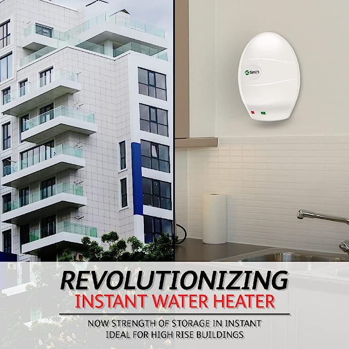 AO Smith 3 L Instant Water Geyser (fast on 3 kw, White) - Image 3
