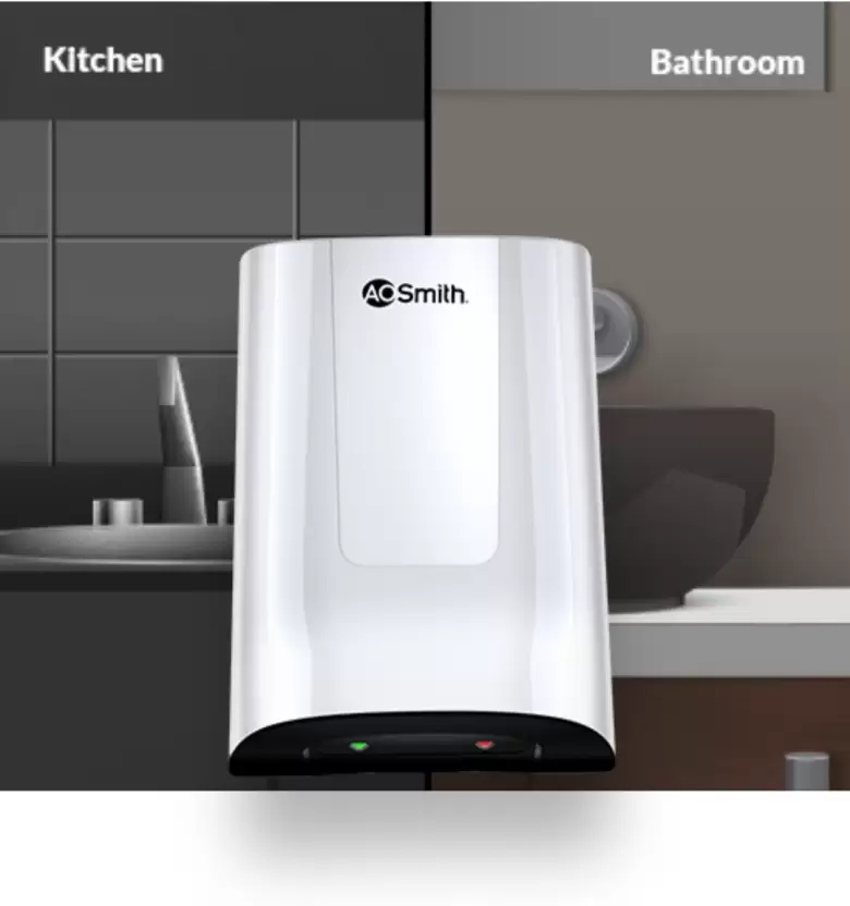 AO Smith 3 L Instant Water Geyser (MiniBot 3 Litre, White) - Image 4