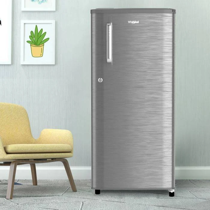 Whirlpool 184 L Direct Cool Single Door 2 Star Refrigerator (Silver, 205 IMPC PRM 2S ARCTIC STEEL) - Image 2
