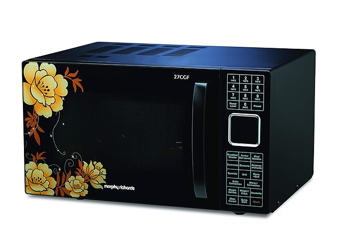 Morphy Richards 27 L Convection Microwave Oven With 27 Auto Cook Menus (27CGF, Black) - Image 2