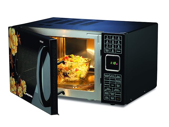 Morphy Richards 27 L Convection Microwave Oven With 27 Auto Cook Menus (27CGF, Black) - Image 3