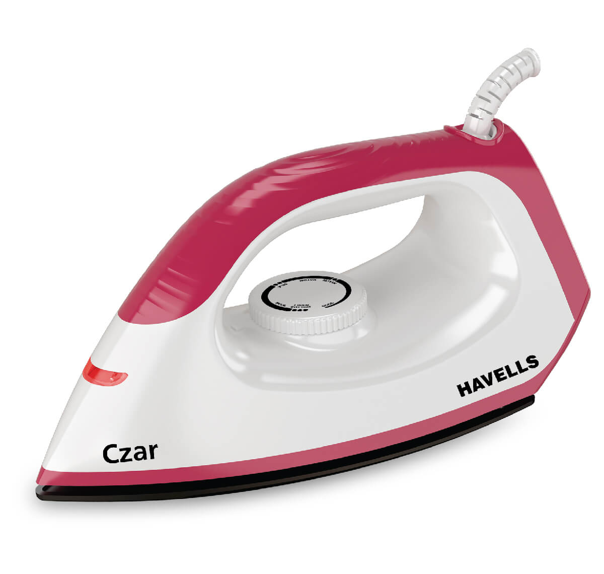 HAVELLS CZAR DRY IRON 1000 WATT 1000 W Dry Iron (RUBY AND WHITE)
