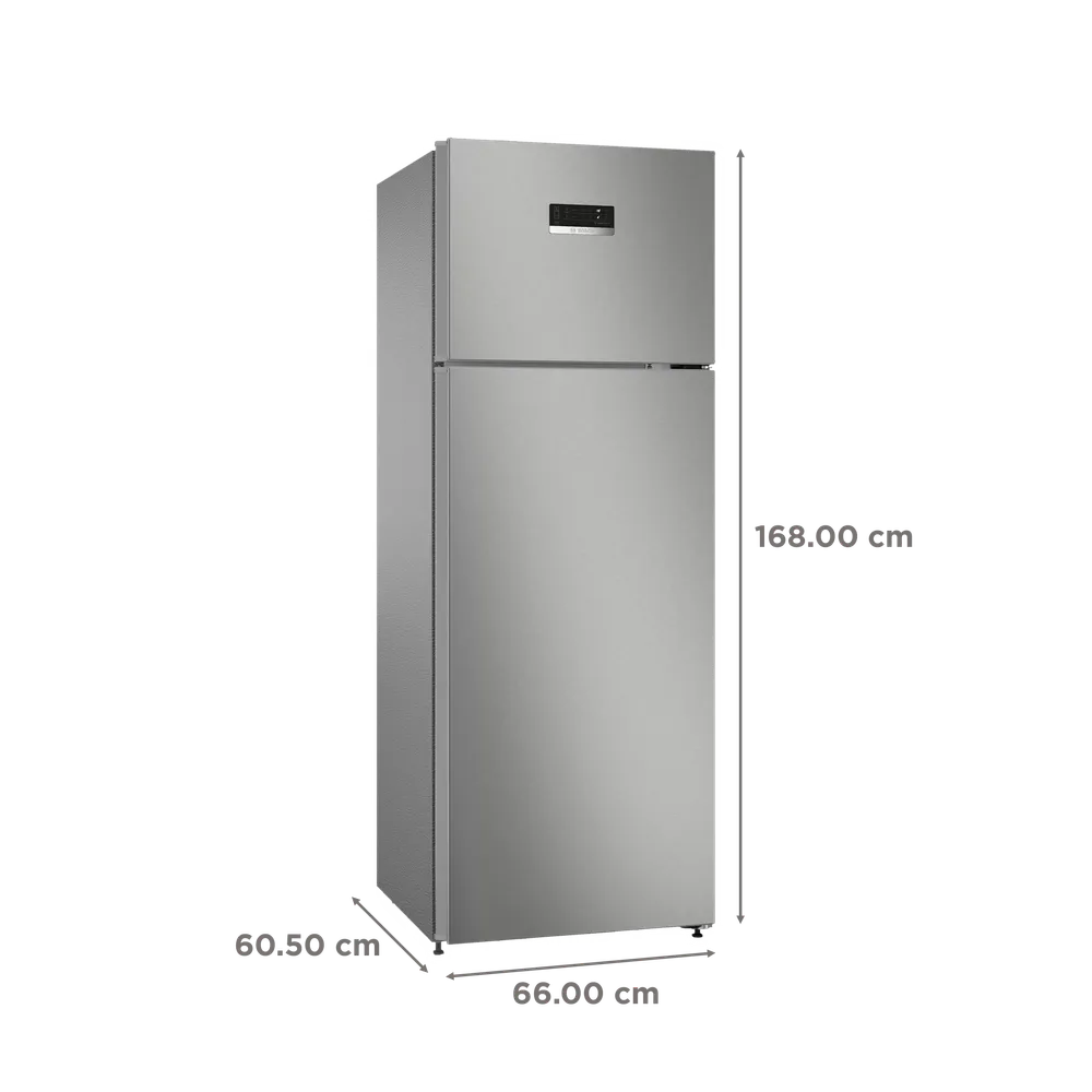 Bosch Convertible- XL Fridge 269L 3 Star Inverter Frost Free Refrigerator (CTC29S031I, Convertible, Sparkly Steel, 2023 Model Gross Volume- 290 L) - Image 3