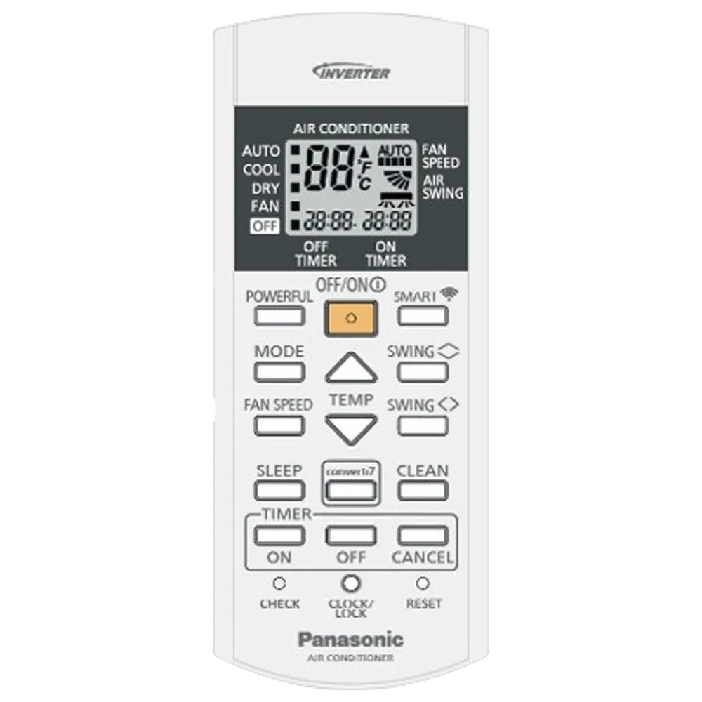 Panasonic EU 7 in 1 Convertible 1.5 Ton 3 Star Inverter Split AC with Temperature Sensors (Copper Condenser, CS/CU-EU18AKY3F) - Image 3