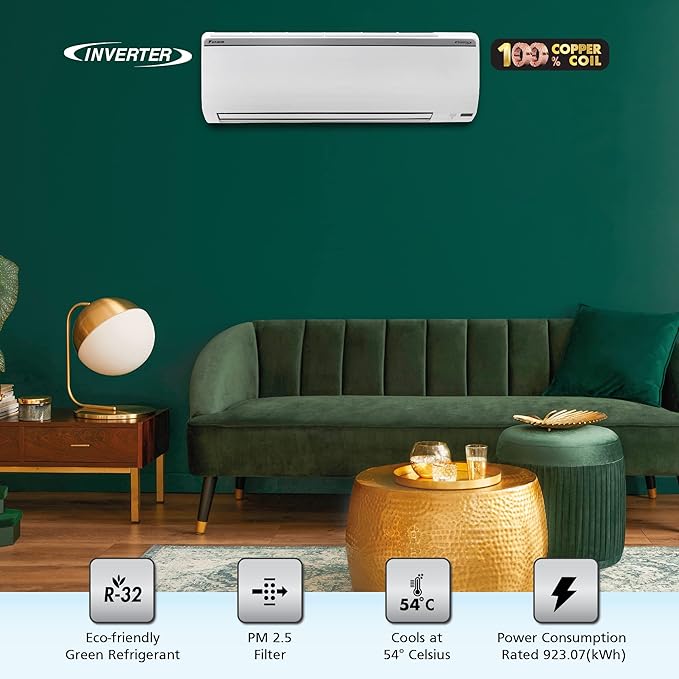 Daikin 1.8 Ton 5 Star Split Inverter AC - White (FTKM60UV16U/RKM60UV16U, Copper Condenser) - Image 5