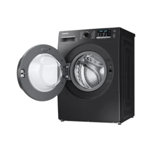 SAMSUNG 8 kg 5 Star Inverter Fully Automatic Front Load Washing Machine (WW80TA046AB1TL, Hygiene Steam, Diamond Drum, Black) - Image 2